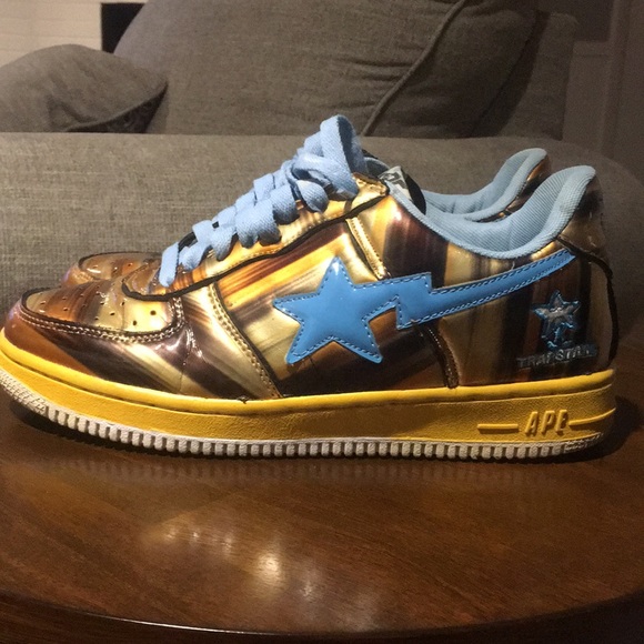 bape stars shoes